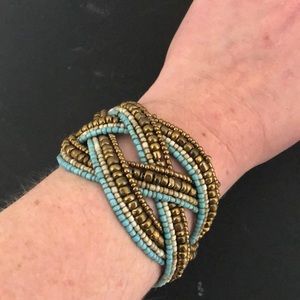 Handmade beaded bracelet